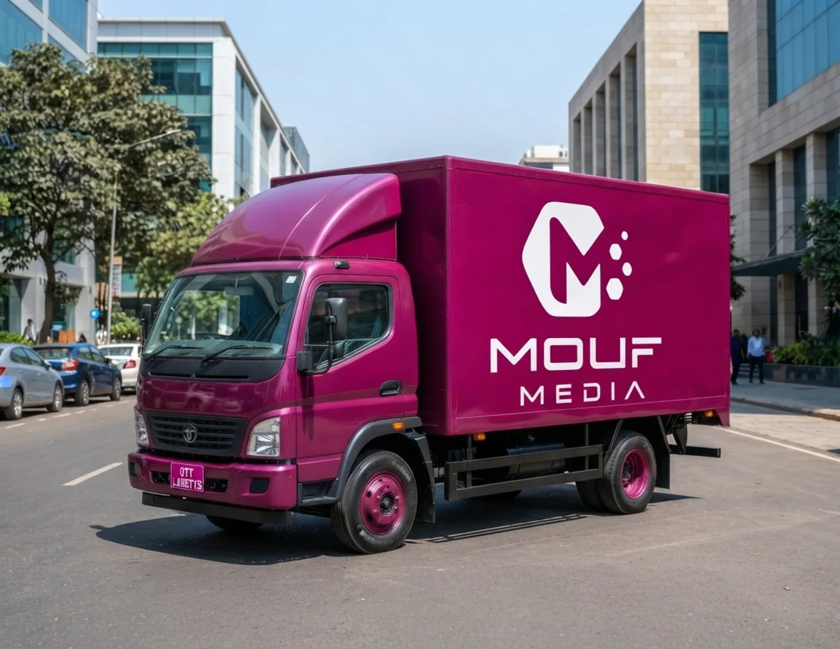 Mouf Media Delivery Truck