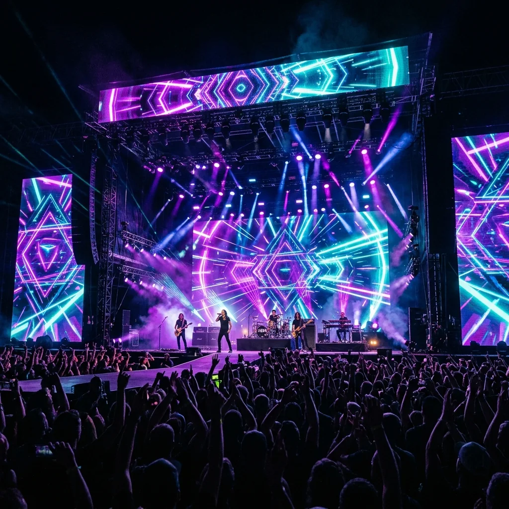 Live Event Arena LED Display