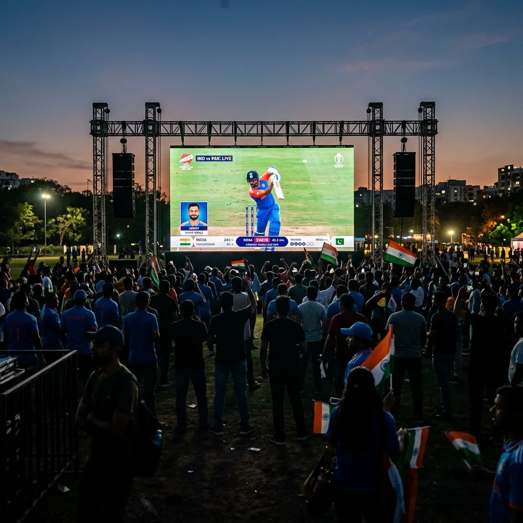 Outdoor Stadium & Public Event LED Screen